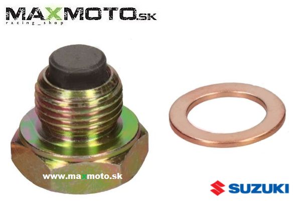 Magnetická vypúšťacia skrutka M12X1.25 MM, SUZUKI VZ 800 Marauder